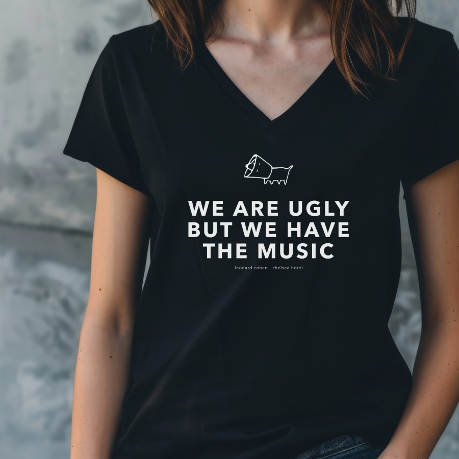 We Are Ugly t-shirt woman